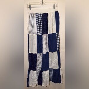 Vintage Patchwork Skirt Handmade